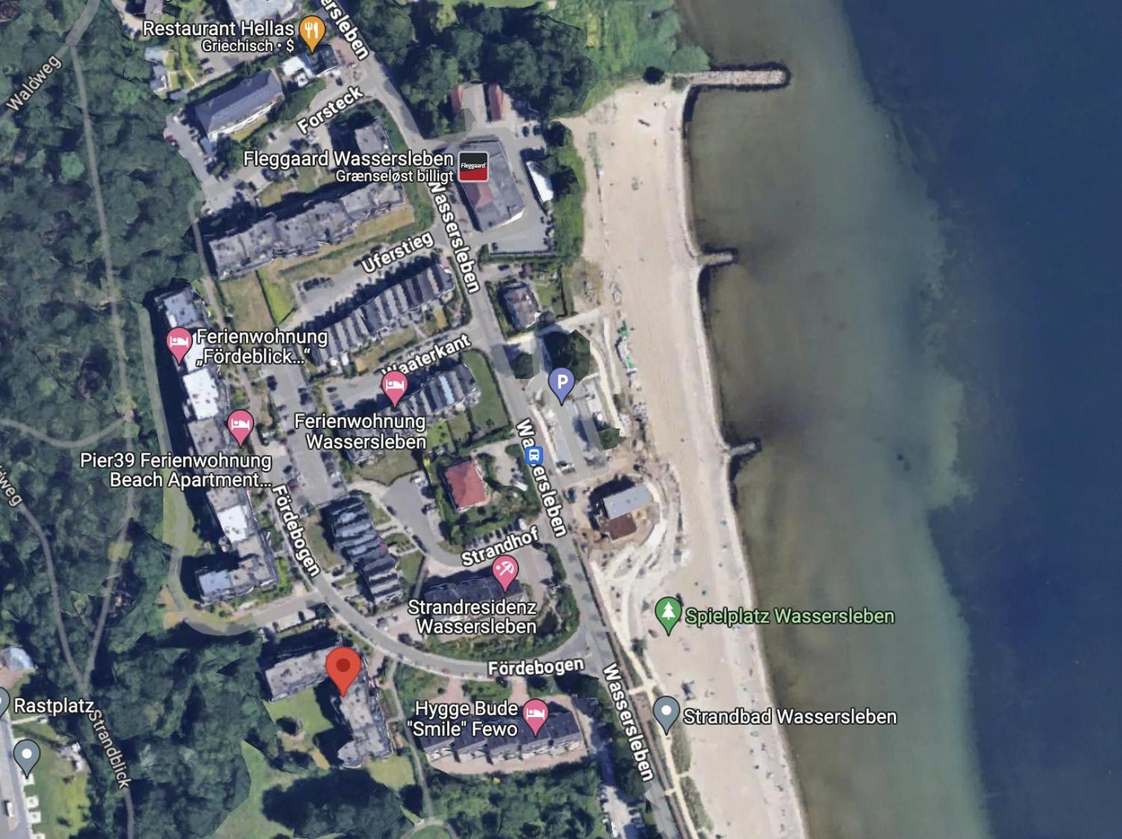 Koje Klabautermann Am Strand Harrislee Exterior foto
